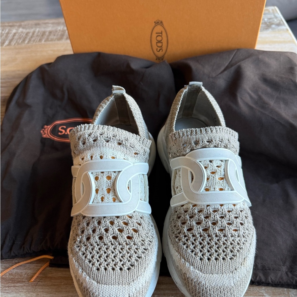 Tod's Kate Crochet Sneakers on Sale!!